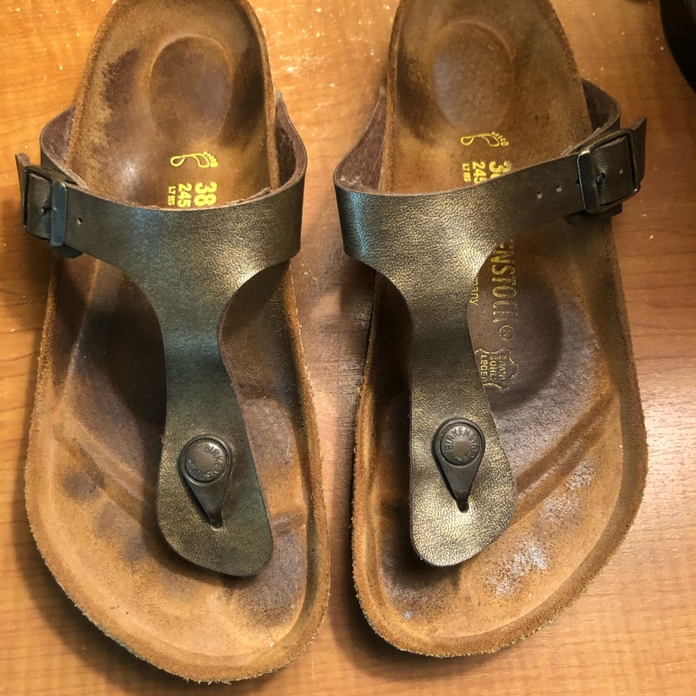 Birkenstock Gizeh Birko-Flor Bronze Sandal